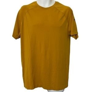 Fabletics Mustard Short Sleeve Tee